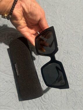 Dolce & Gabbana Black Square Sunglasses